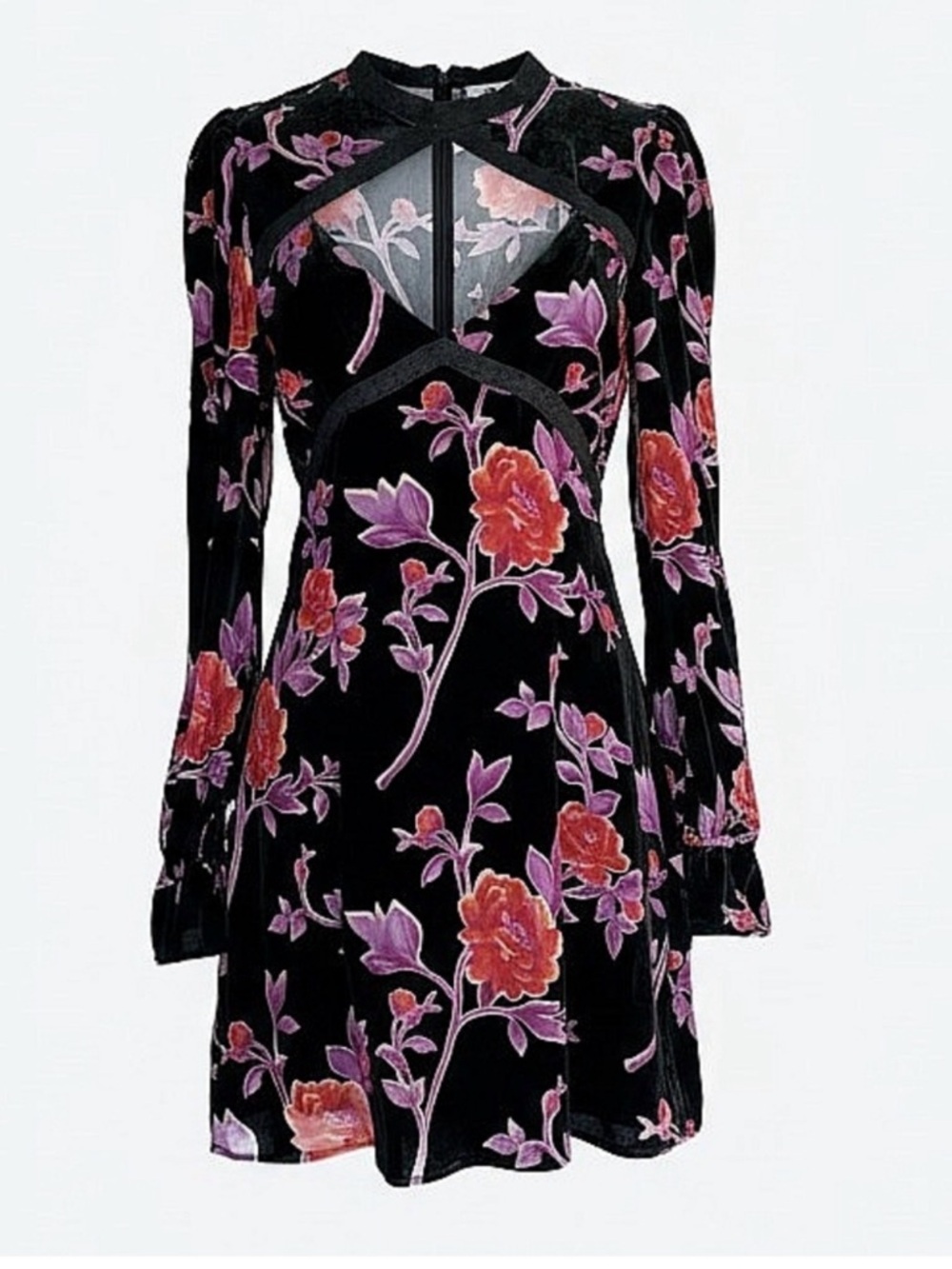 Forever 21 Black floral Dress